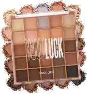 25 Colors Matte Eyeshadow Palette, Nude Brown Eye Shadow Highly Pigmented Por...