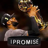 在飛比找Yahoo!奇摩拍賣優惠-現貨 NBA籃球騎士隊詹姆斯同款手環 I PROMISE 我