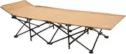 Portable Polyester Foldable Camping Bed Lightweight Folding Bed Simple Compact Folding Guest Bed Portable Travel Camp Cots Comfortable