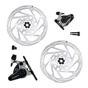 TRP SPYRE SLC Cycling Carbon Flat Mount Mechancial Disc Brake Set 160mm Rotor