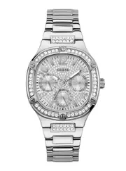 GUESS Silver Duchess Crystal Glitz Watch