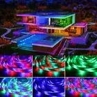 Solar LED Strip Light Flexible Lamp Outdoor Garden Yard Decor Waterproof Lights