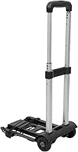 PAMINGONO Foldable Luggage Cart with Silent Wheels Lightweight Portable Trolley for Shopping Groceries Laundry Sturdy Design with Handle for Everyday Use