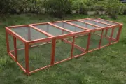 290 cm XL Chicken Coop Run Guinea Pig Cage Villa Extension Rabbit Hutch Cat Kitt