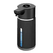 Automatic Sensor Soap Dispenser 420ml USB Rechargeable Inductive Bubble Generation 4-Level black A
