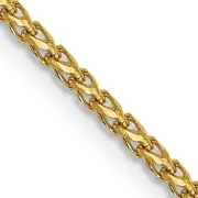 18 Inch 14K 1.4mm D/C Open Franco Chain