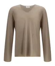 Ferragamo Seamless Knitted Jumper M Gray
