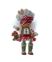 11" Hollywood Nutcrackers™ Gingerbread Baker Girl Shelf Sitter Nutcracker HA0715