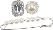 [COLLBATH] 6Pcs Decorative Shoe Buckles Lightweight Fashion Shoe Ornaments for Women Easy to Use Sparkling Jewelry for Weddings and Daily Life Decor
