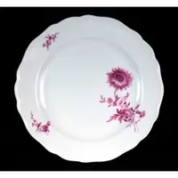 在飛比找蝦皮購物優惠-德國麥森Meissen 手繪紫丁香Blume系列瓷盤-B