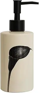 Shower Dispensers Ceramic Soap Dispenser Creative Hand Soap Bottle Calla Lily Ceramic Lotion Bottle Hand Soap Pump Fall Decoration Bathroom Shower Gel Dispenser