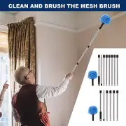 Cobweb Duster with Extension Pole Extendable Fan Cleaner Duster✛