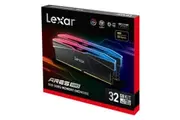 Lexar LD5U16G80C38BR-RGD ARES 2nd Gen U-DIMM DDR5 8000 32GB Kit (16GB2),CL38, RGB Black, dual pack