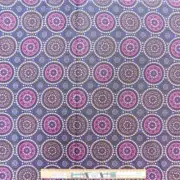 Patchwork Quilting Fabric Aboriginal Bush Berry Blue 50x55cm FQ