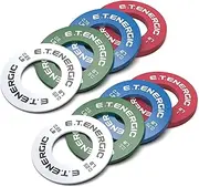 E.T.ENERGIC Fractional Weight Plates Set, Micro Weight Plates for Olympic Barbells for Change Plates Strength Training
