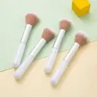 Plastic Powder Blusher Brush White Stem Powder Brush Gift Highlight Brush
