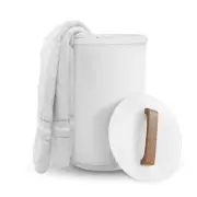 Heated Towel Warmers for Bathroom - Large Towel Warmer Bucket, Wood Handle, A...