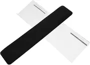 DOITOOL Stylish Ergonomic Keyboard Stand with Wrist Rest Transparent Design for Enhanced Comfort and Support Office and Home Workspaces