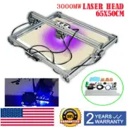 3000mw Laser Engraver,Laser Engraving Cutting Machine,Desktop DIY Printer Cutter