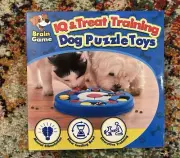 BRAIN GAME IQ & Treat Training Food Interactive Puzzle for Cats Dog Puzzle Toy