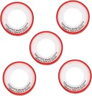 Plumbers Tape Coating 10 Rolls 15m Length Red Shell Leak Repair Sealing for Gas Water Lines
