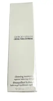 Armani Beauty Crema Nera Extrema Foam-In-Cream Cleansing Moisturizer, 5 FL OZ