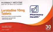 =>PRICE SMASH 2x P/Health LORATADINE 10MG (60 TOTAL) HAYFEVER&ALLERGY= CLARATYNE