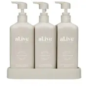 al.ive body Hydrate Hair & Body Trio