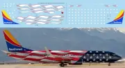 1/144 Decals for Boeing 737 800 Southwest Airlines 50th Decal TBD793