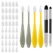 46pc Art Blending Stump Sketch Drawing Tools, Headed Drawing Art Blender9357