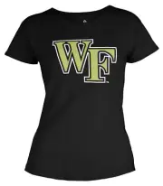 Outerstuff NCAA Youth Girls Wake Forest Demon Deacons Dolman Primary Logo Shirt