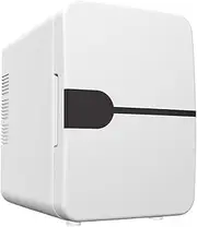 Car Tiny Fridge - Portable Cooler Warmer, Travel Refrigerator | 6L Compact Cooling Box, 12V DC 220V AC Auto Freezer, Small Camping Fridge, Electric Car Cooler | Ideal Road Trip ofice Bedroom Dorm