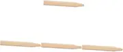 TEHAUX 4pcs Badminton Racket Repair Handle Wood Material Replacement Grip Badminton Rackets Handle Replacement