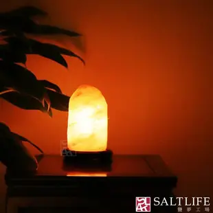 【鹽夢工場】原礦系列-玫瑰鹽燈(10-12kg｜特製座)｜鹽燈 玫瑰鹽燈