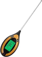 HAKIDZEL Tester Smart Moisture Sensor Ph for Garden Farm and Indoor Use Measures Moisture Light Humidity Temperature for Healthy Plant Growth