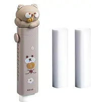 Cute Pencil Eraser,Retractable Pen Eraser Stick and Refill | Cute Rubber Kids Student School Office Stationery Cat School Supplies Rubber | Cute Rubber Kids Student School