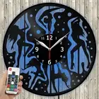 LED Clock Pole Dance LED Light Vinyl Record Wall Clock LED Wall Clock 1852