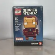 Lego Brickheadz Marvel Iron Man 6 New 41590 96 Pieces Sealed retired