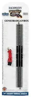 N Scale 10" Terminal Rerailer Nickel Silver E-Z Track Bachmann New 44820