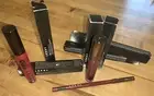 LOT/6 LORAC ALTER EGO LIP LINER GLOSS,LIPSTICK--DOMINATRIX, BERRY RED—SHIPS FAST