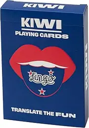 Kiwi Slang Playing Cards - Lingo Playing Cards | Language Learning Game Set | Fun Visual Flashcard Deck To Increase Vocabulary and Pronunciation Skills - 54 Useful Phrases