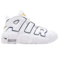 在飛比找Yahoo!奇摩拍賣優惠-Nike Air More Uptempo GS 玫瑰金 白