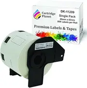 Cartridge Planet Compatible Label Roll for Brother DK-11209 DK11209 29mm x 62mm 800 Labels per Roll for Brother QL1050 QL1050N QL1060N QL1100 QL1110NWB QL500 QL550 QL570 QL580N QL650TD QL700 QL720NW QL800 QL810W QL820NWB Label Printer