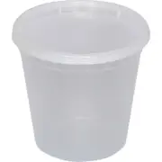 International Tableware TGPC24 24 oz Plastic Soup/Deli Container with