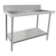 Mixrite Stainless Steel Dishwasher Bench Outlet Wst6120R Wst6120R