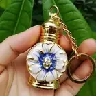 Keychain Empty Cosmetics Container Perfume Bottle Essential Oil Dropper Bottle