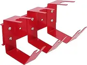 ABN 3 Hook Gravity Spray Gun Holder Triple Paint Gun Rack - 12in Magnetic Auto Paint Gun Holder for Gravity Feed Sprayer
