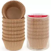 Natural Cupcake Liners for Baking 200 Counts Greaseproof Muffin Baking Cups