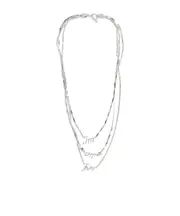 I'm On Fire Necklace One size White