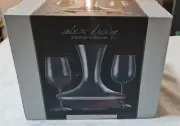 Alex Liddy European Crystalline Decanter & Wine Glasses